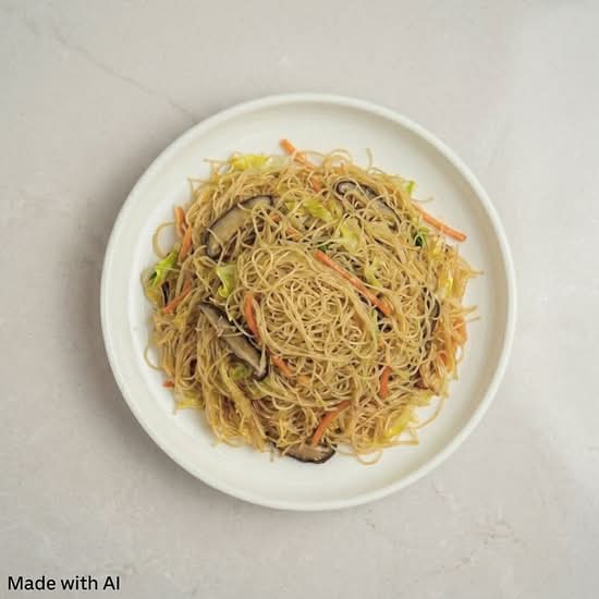 Taiwanese Style Fried Rice Noodle (台式炒米粉)